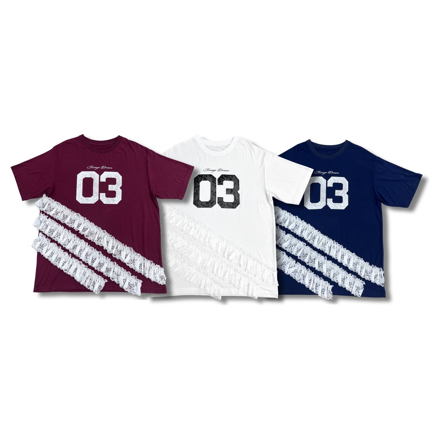 LB03 x SPACELOV3 LACE T-SHIRT