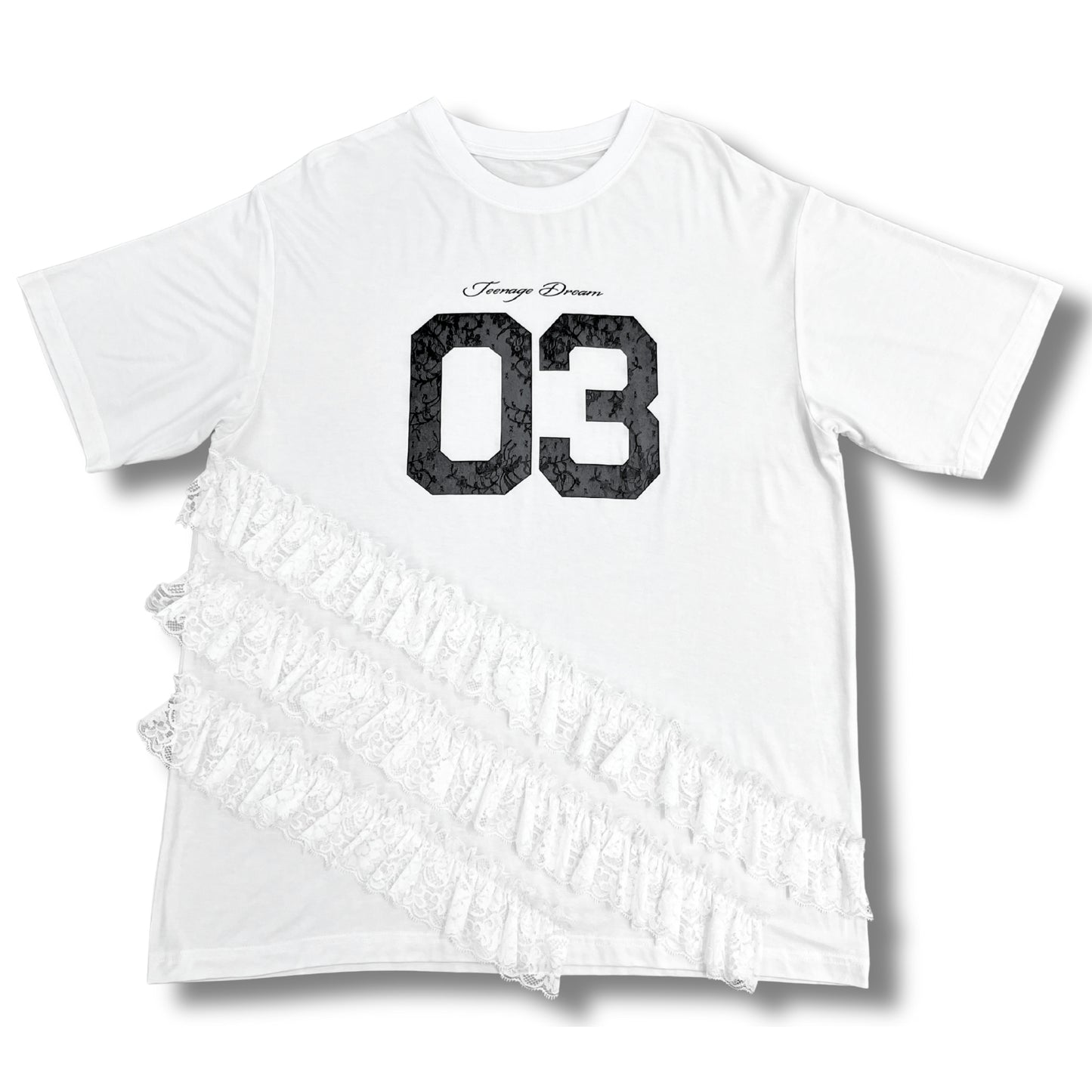 LB03 x SPACELOV3 LACE T-SHIRT