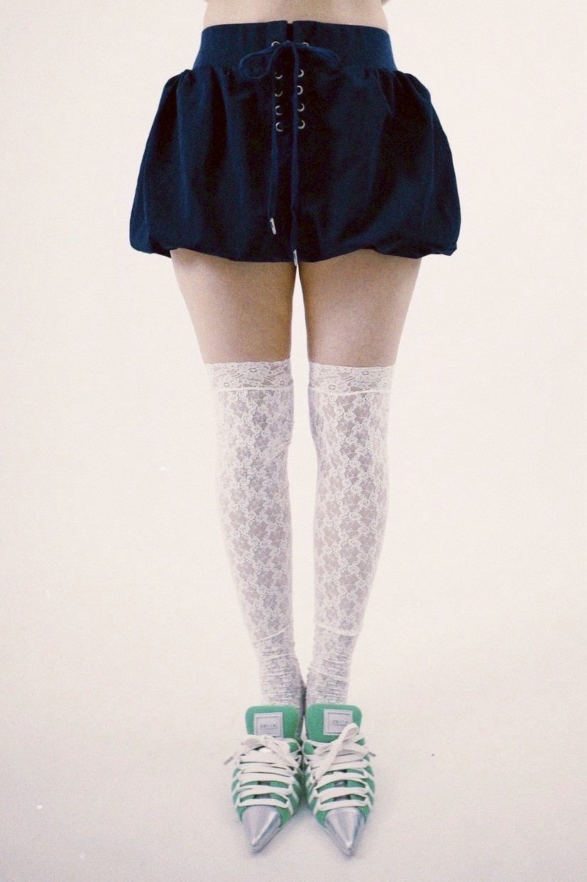 LB03 x SPACELOV3 BALLOON MINI SKIRT