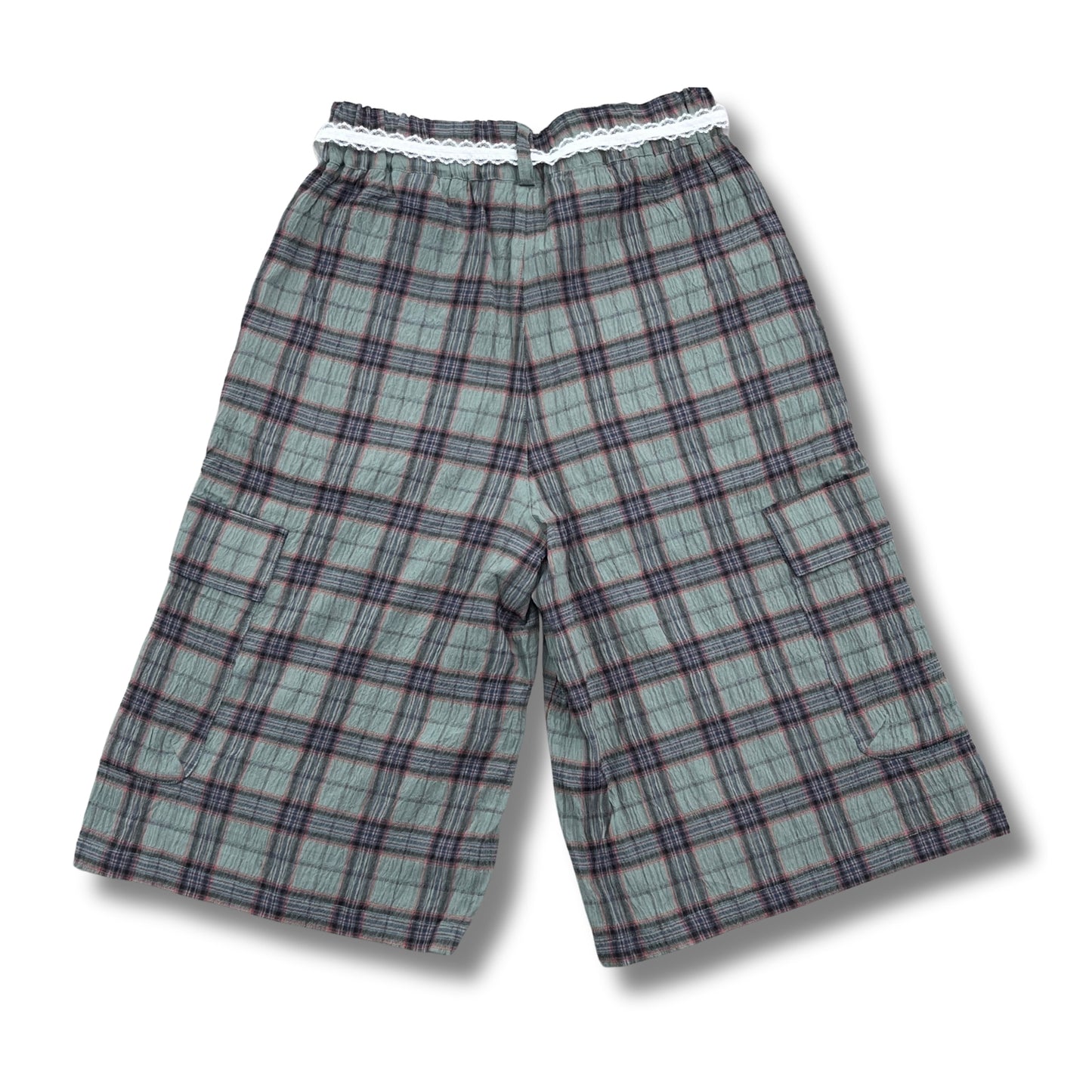 LB03 x SPACELOV3 CHECK HALF PANTS