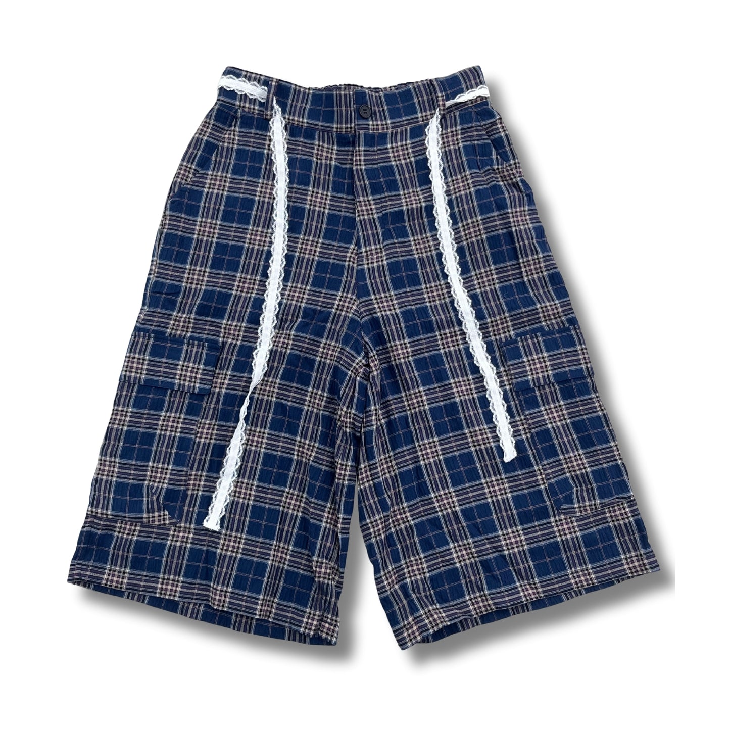 LB03 x SPACELOV3 CHECK HALF PANTS