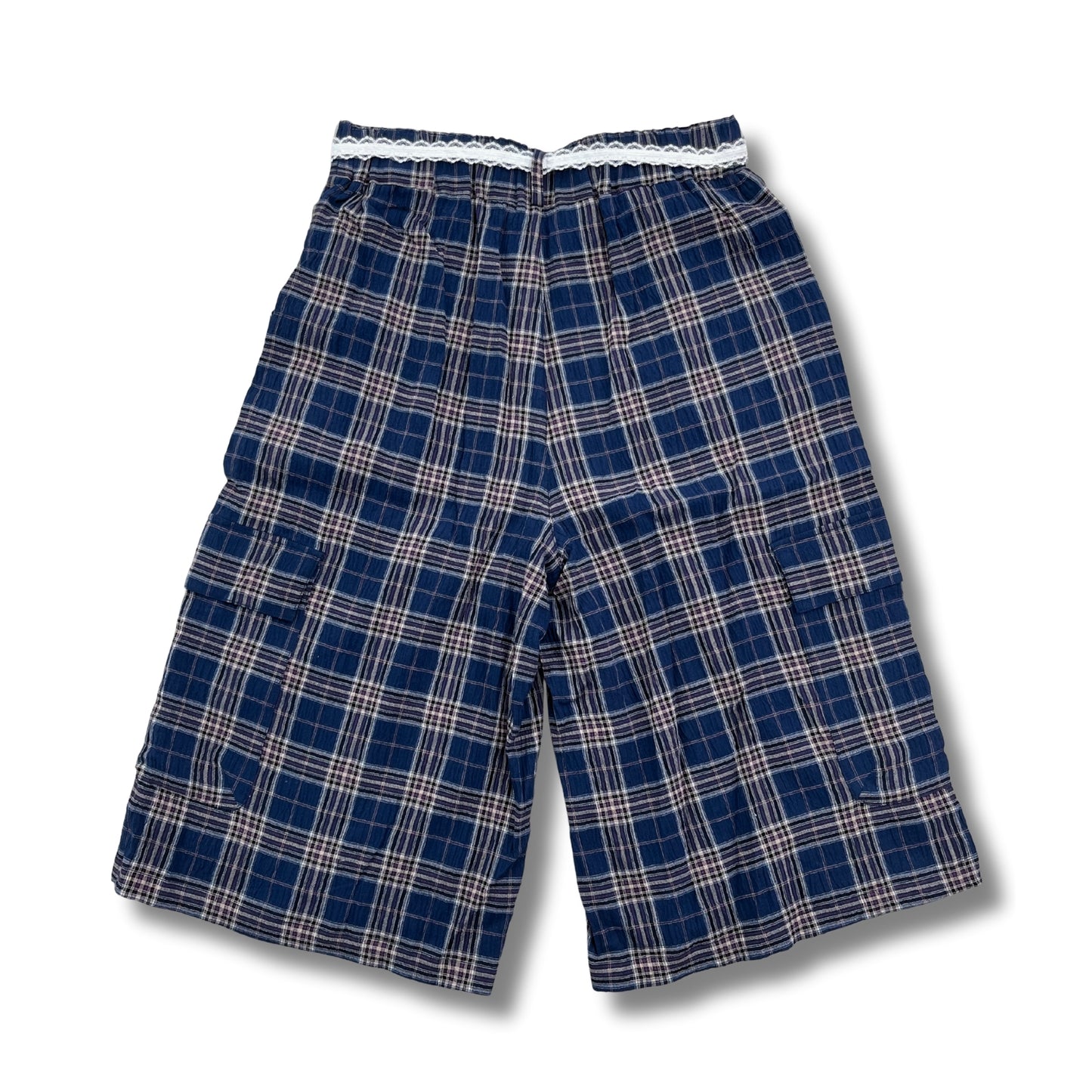 LB03 x SPACELOV3 CHECK HALF PANTS