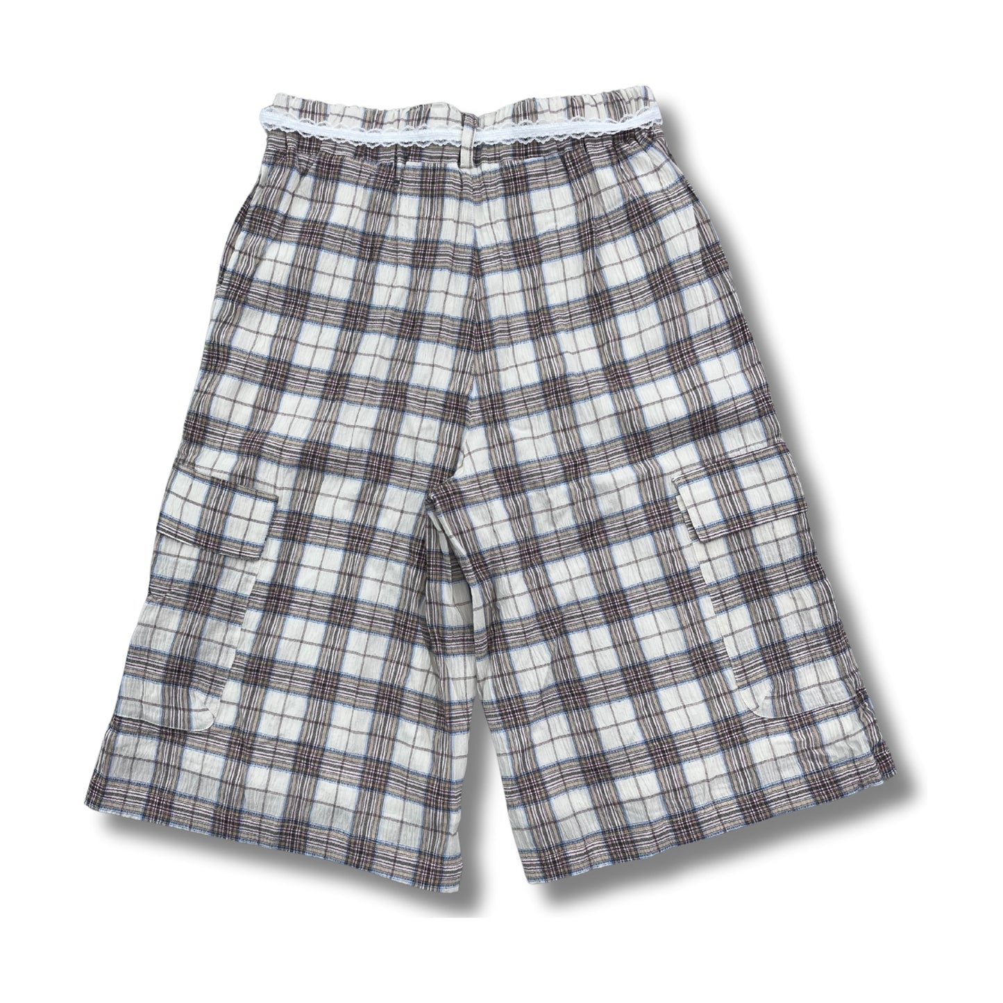 LB03 x SPACELOV3 CHECK HALF PANTS