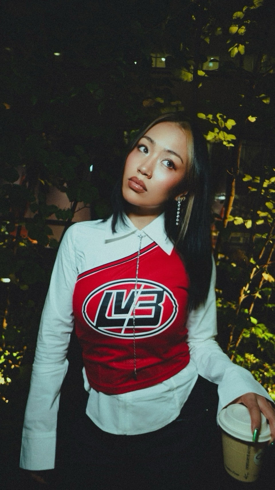 LV3 ONE SHOULDER TOPS