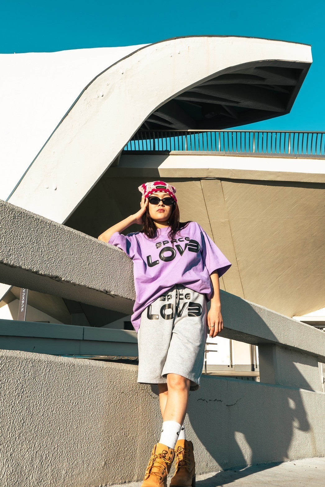 SPACE LOV3 LOGO T-シャツ