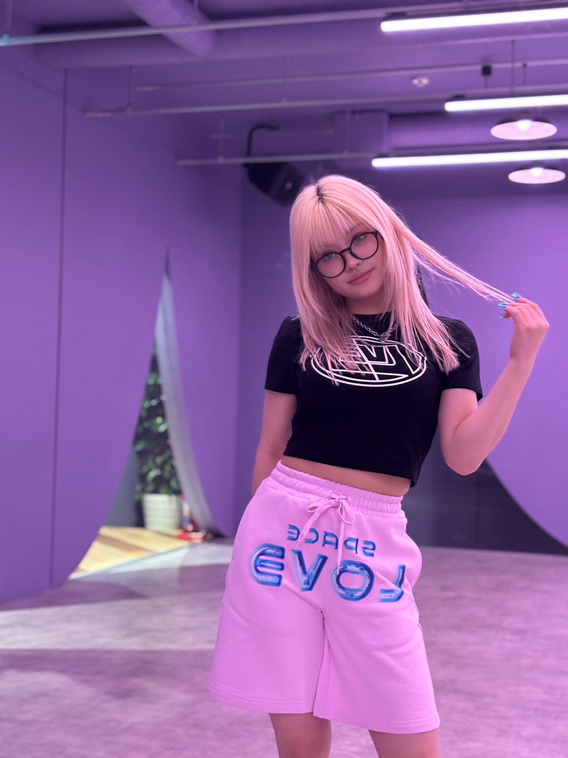 SPACE LOV3 ハーフパンツ