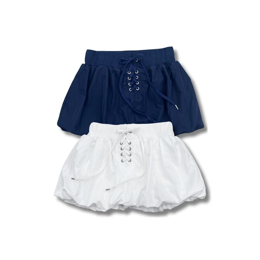 LB03 x SPACELOV3 BALLOON MINI SKIRT