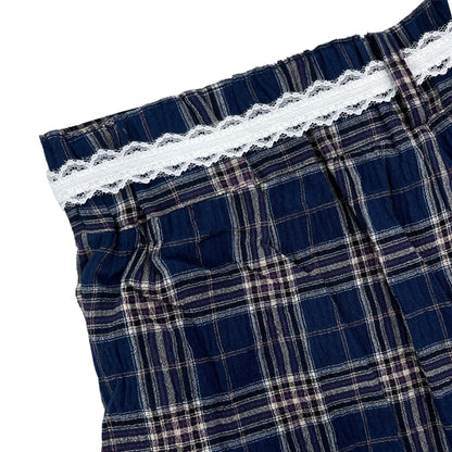 LB03 x SPACELOV3 CHECK HALF PANTS