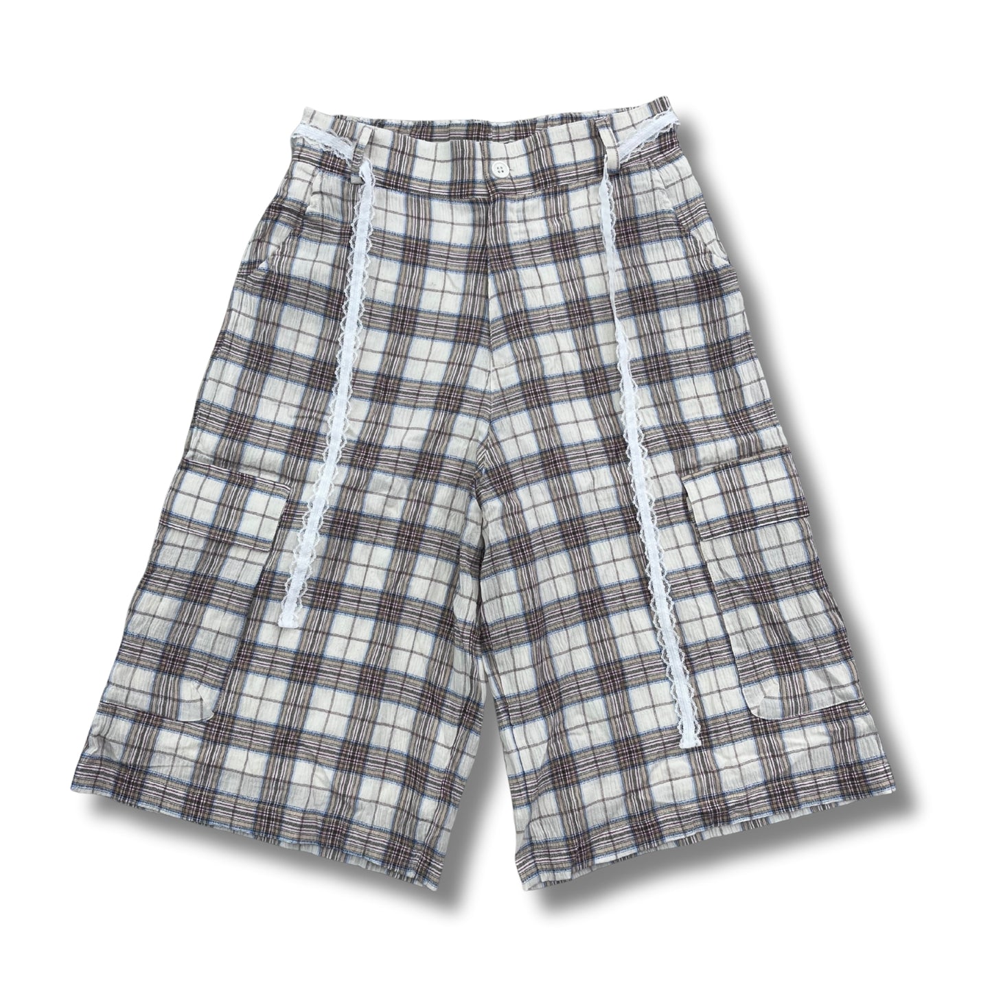 LB03 x SPACELOV3 CHECK HALF PANTS