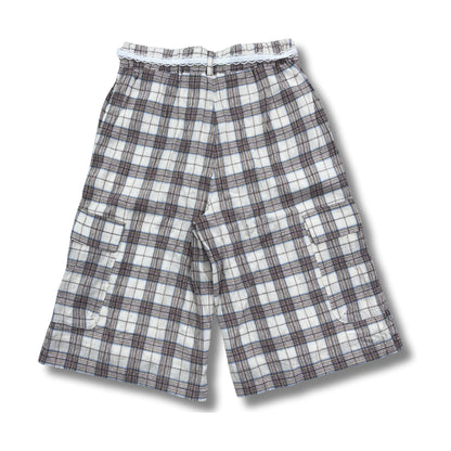 LB03 x SPACELOV3 CHECK HALF PANTS