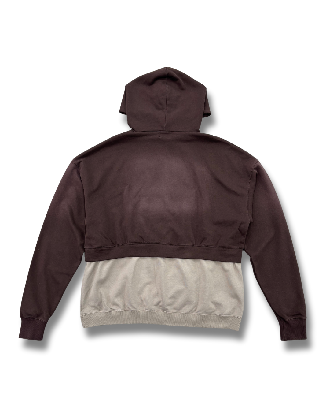 WASHED LAYERED HOODIE