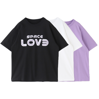 SPACE LOV3 LOGO T-シャツ