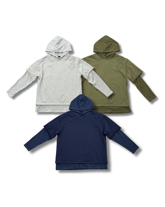 SPL3 LAYERED SWEATER