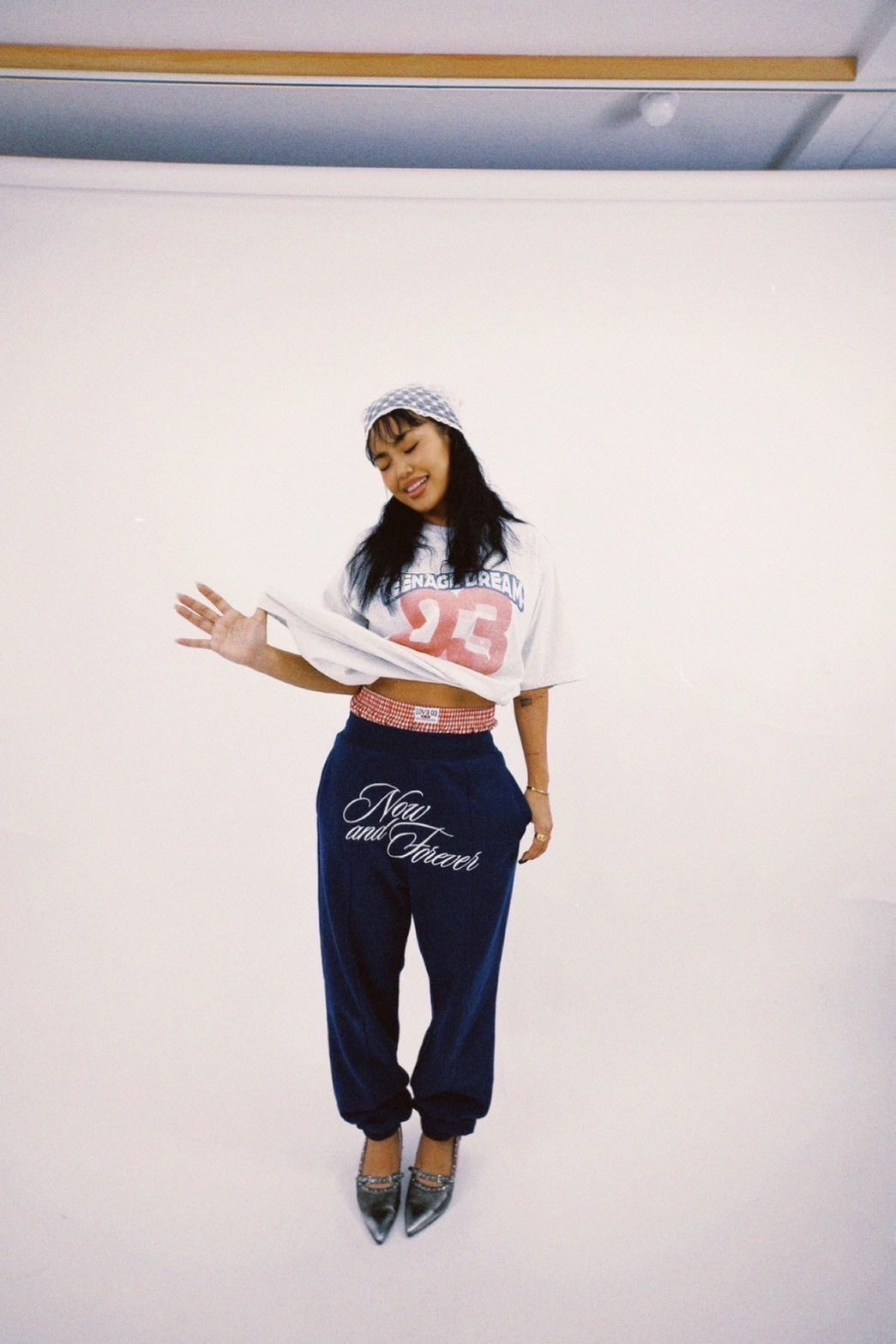 LB03 x SPACELOV3 SWEAT LONG PANTS