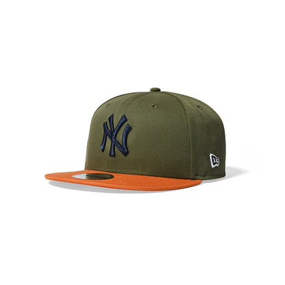 NEW YORK YANKEES CO 1949 WS 9FIFTY OLIVE/ORANGE