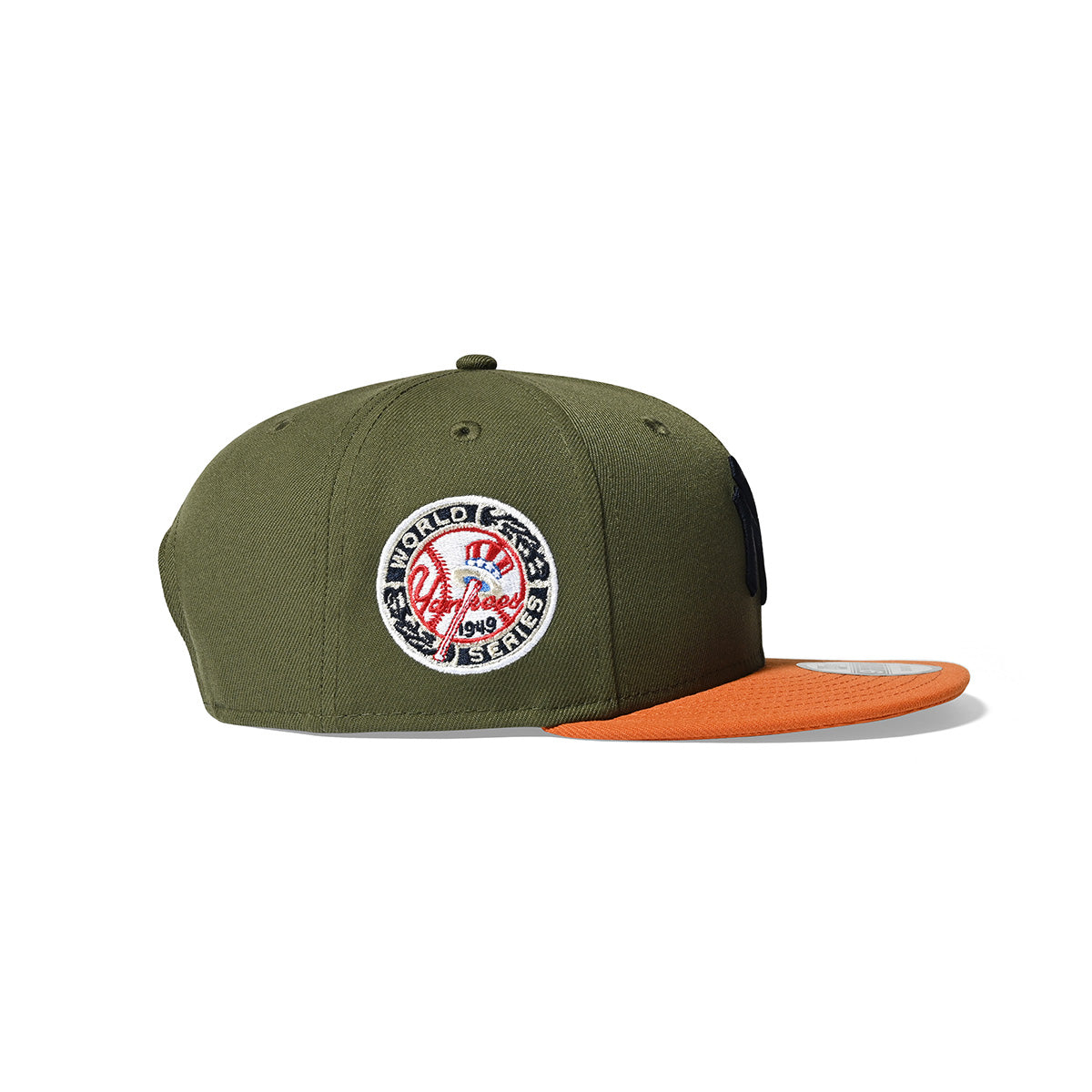 NEW YORK YANKEES CO 1949 WS 9FIFTY OLIVE/ORANGE