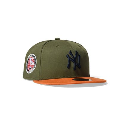 NEW YORK YANKEES CO 1949 WS 9FIFTY OLIVE/ORANGE