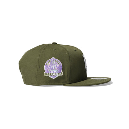 LOS ANGELES DODGERS CO 60TH ANV 9FIFTY OLIVE