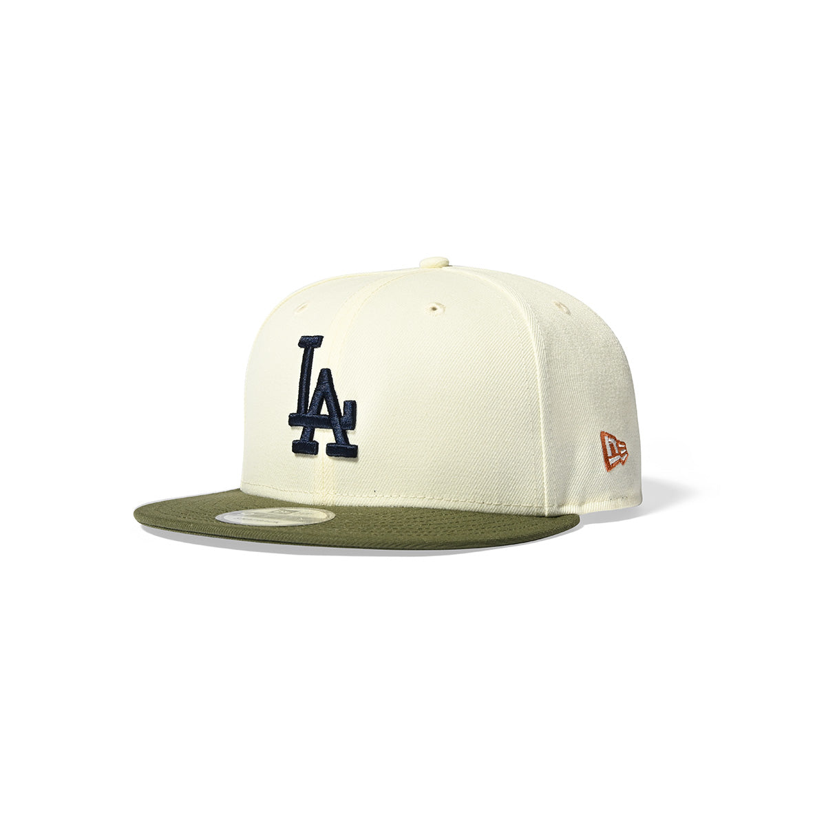 LOS ANGELES DODGERS CO 60TH ANV 9FIFTY CHROME/OLIVE