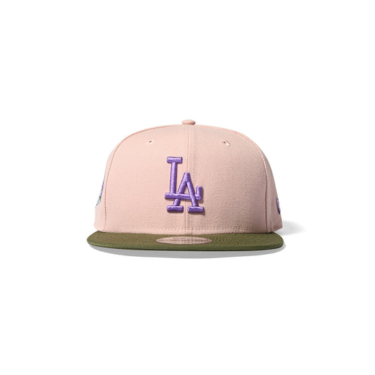 LOS ANGELES DODGERS CO 60TH ANV 9FIFTY PINK/OLIVE