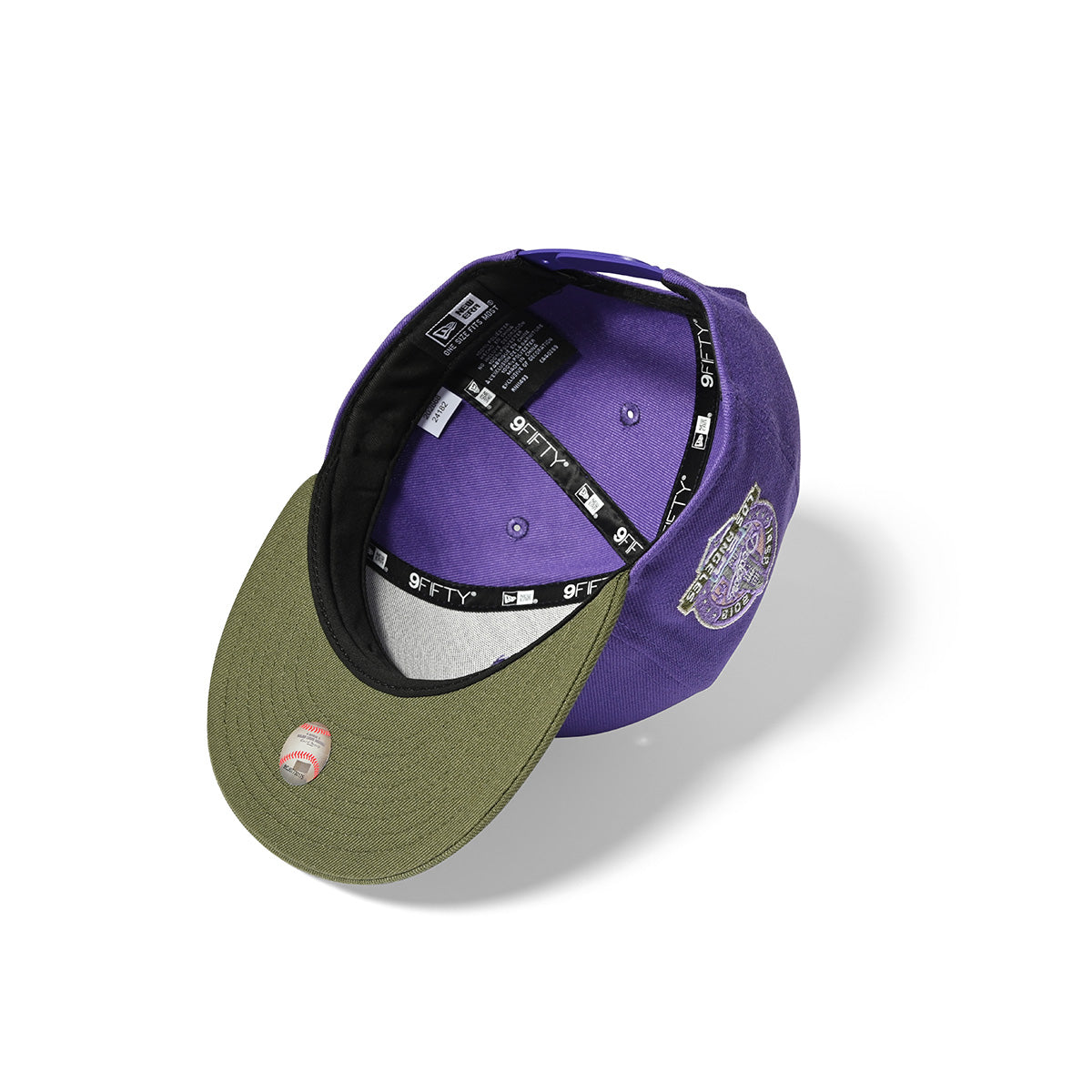 LOS ANGELES DODGERS CO 60TH ANV 9FIFTY PURPLE/OLIVE