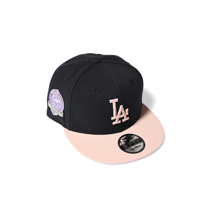 LOS ANGELES DODGERS CO 60TH ANV 9FIFTY NAVY/PINK