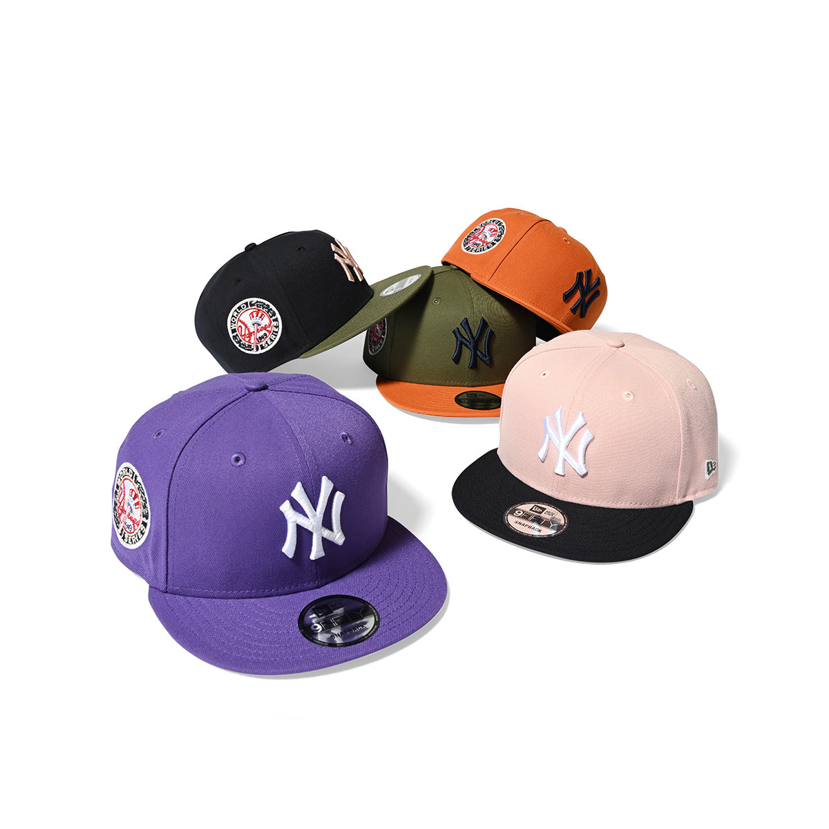 NEW YORK YANKEES CO 1949 WS 9FIFTY OLIVE/ORANGE