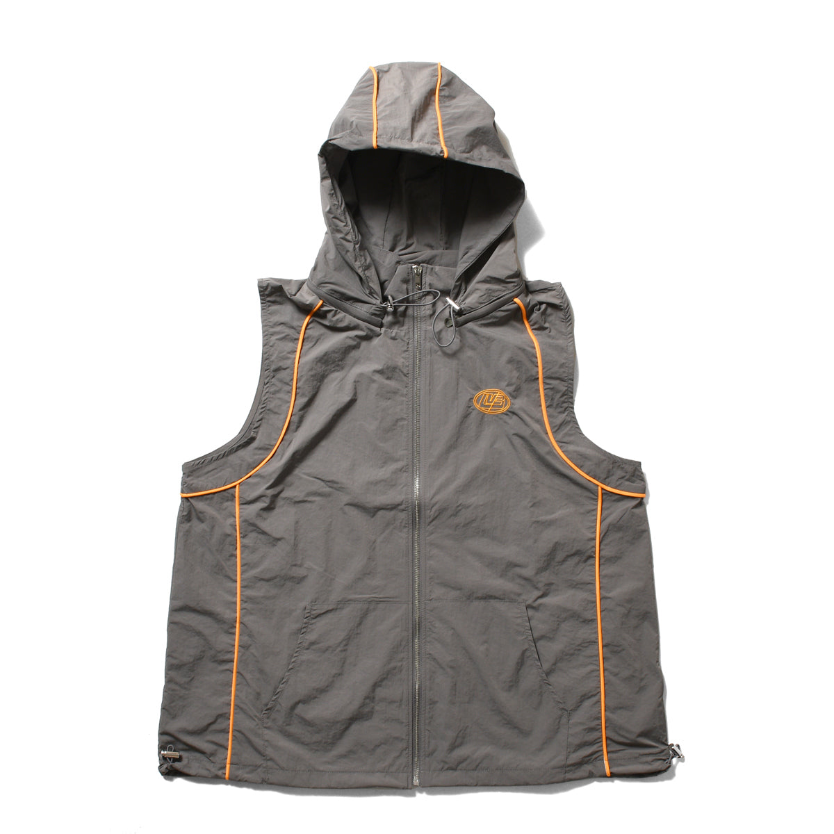 SPACE LOV3 Nylon Hooded Vest