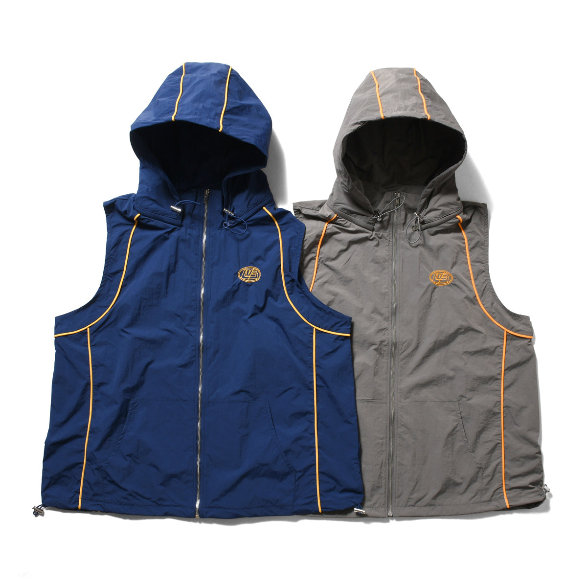 SPACE LOV3 Nylon Hooded Vest